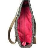 Chanel Grey Tweed Cambon Line Tote Bag 2004