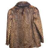 Vintage Brown Mink Fur Coat