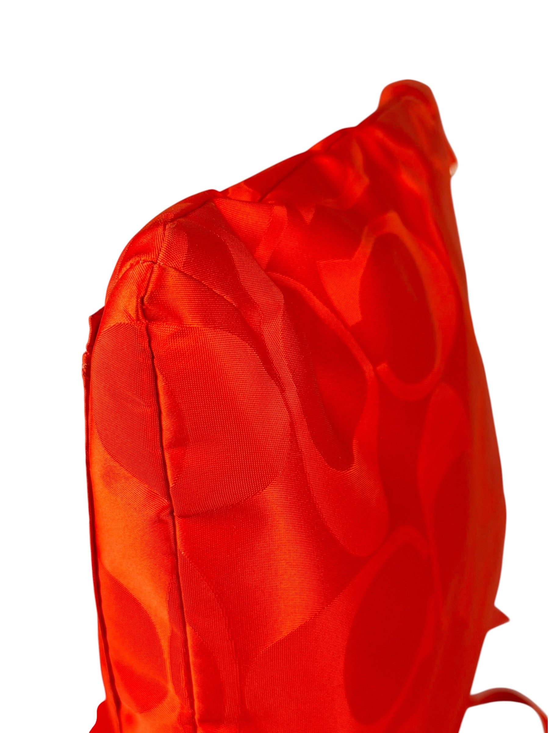 Coach Red/Orange Nylon Getaway Signature File Crossbody