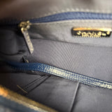Chanel Gabrielle Small Sequin Hobo Bag Navy 2018