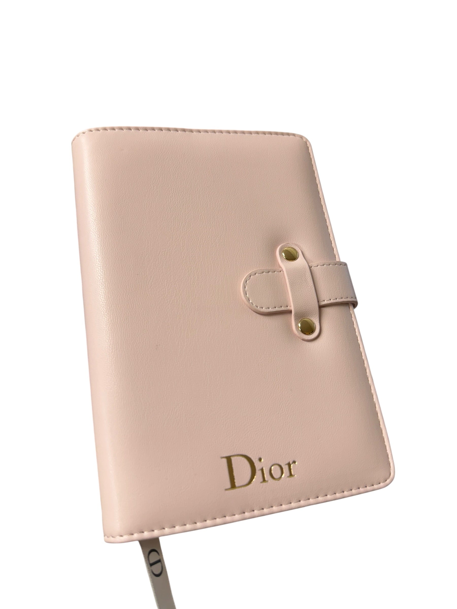 Christian Dior Novelty Light Pink Notebook/Cover
