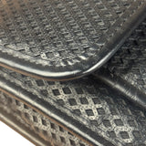 Chanel Black Perforated Leather Up in the Air Flap Bag 2012