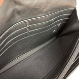 Chanel Black Patent Leather Wallet on Chain 2014