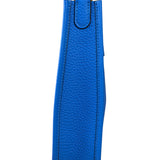 Hermes Bleu Hydra Leather Clemence Cordage Mini Evelyne TMP16