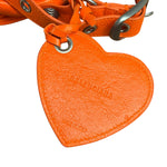 Balenciaga Orange Leather XS Le Cagole Shoulder Bag