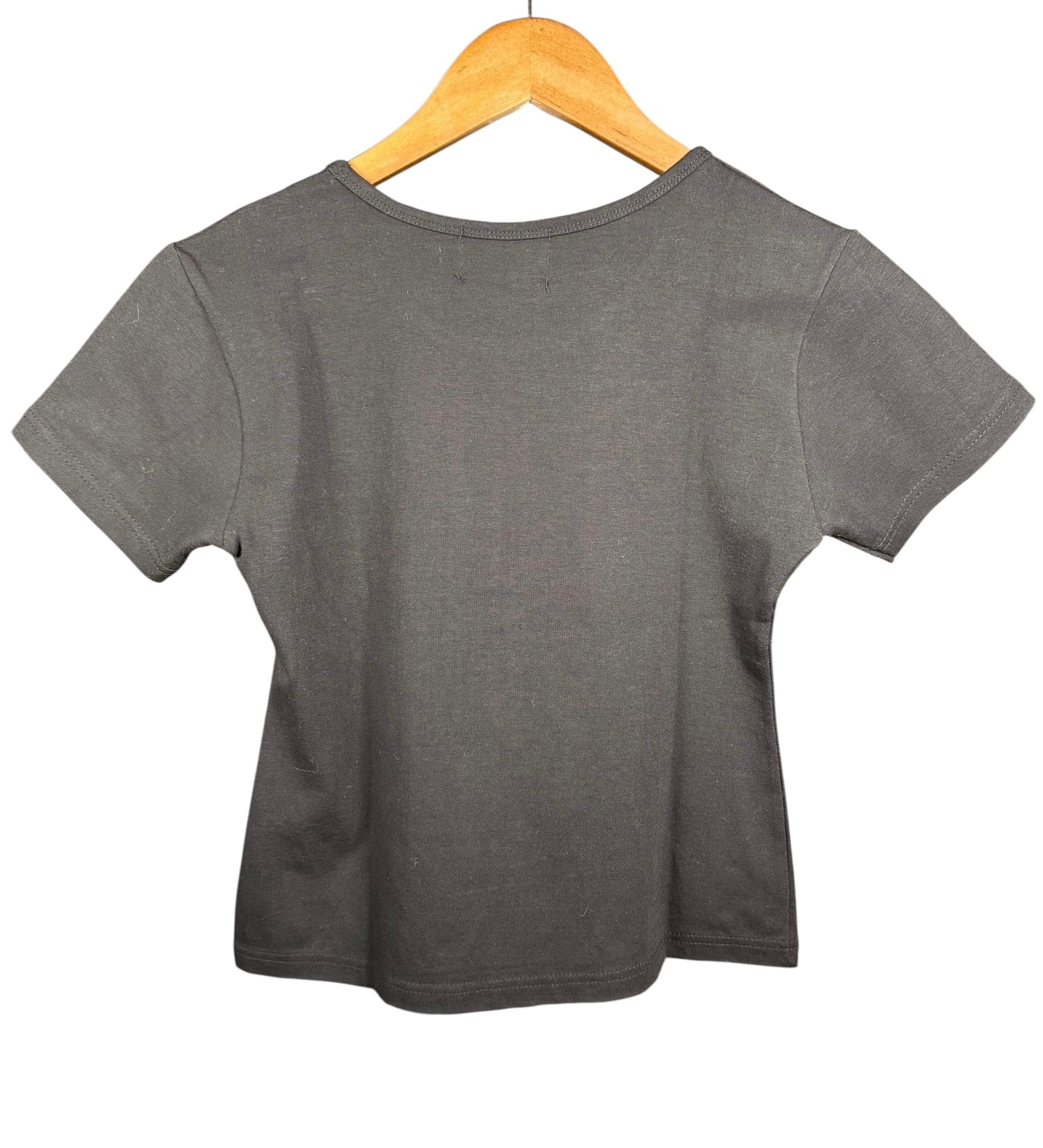 Fendi Embroidered Logo Top