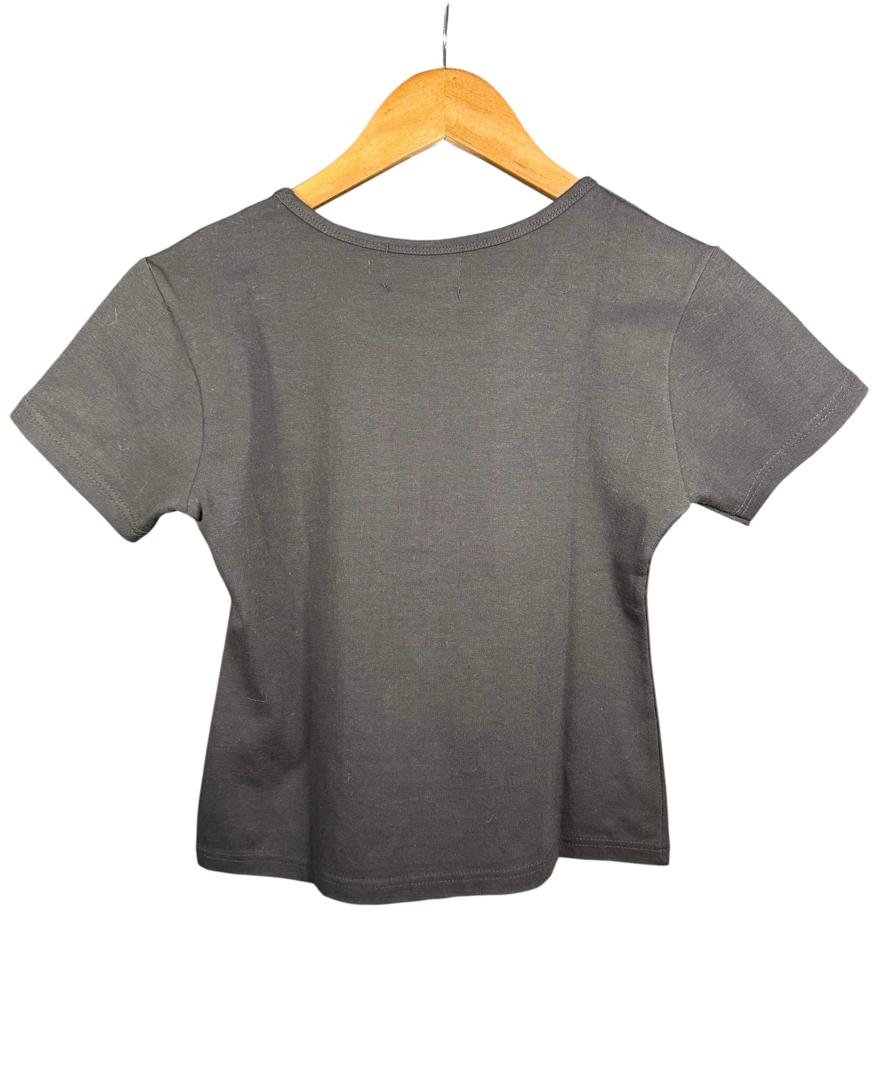 Fendi Embroidered Logo Top