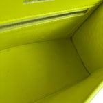 Balenciaga Small Yellow Croc Hourglass 2Way