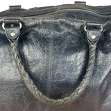 Balenciaga Navy Motocross Classic Bridge Bag