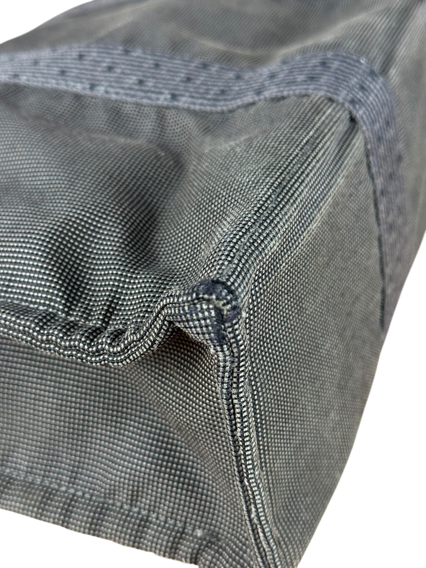 Hermes Herline Grey M Canvas Tote