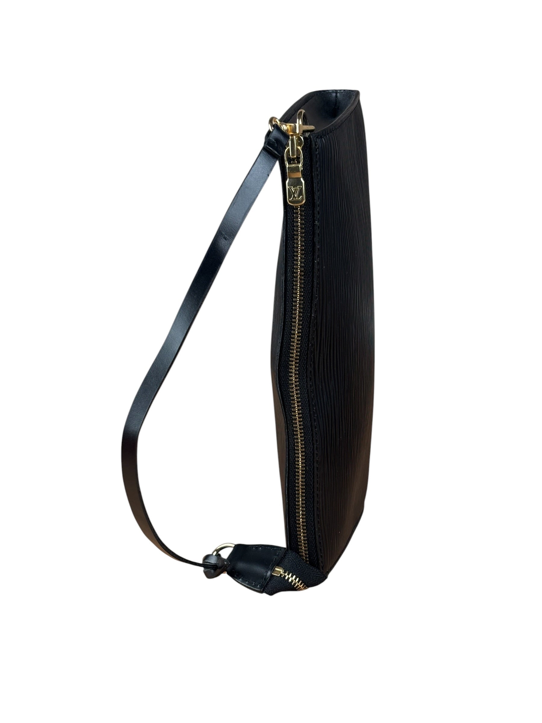 Louis Vuitton Black Epi Pochette