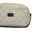 Chanel White Quilted Mini Reissue Camera Bag 2018