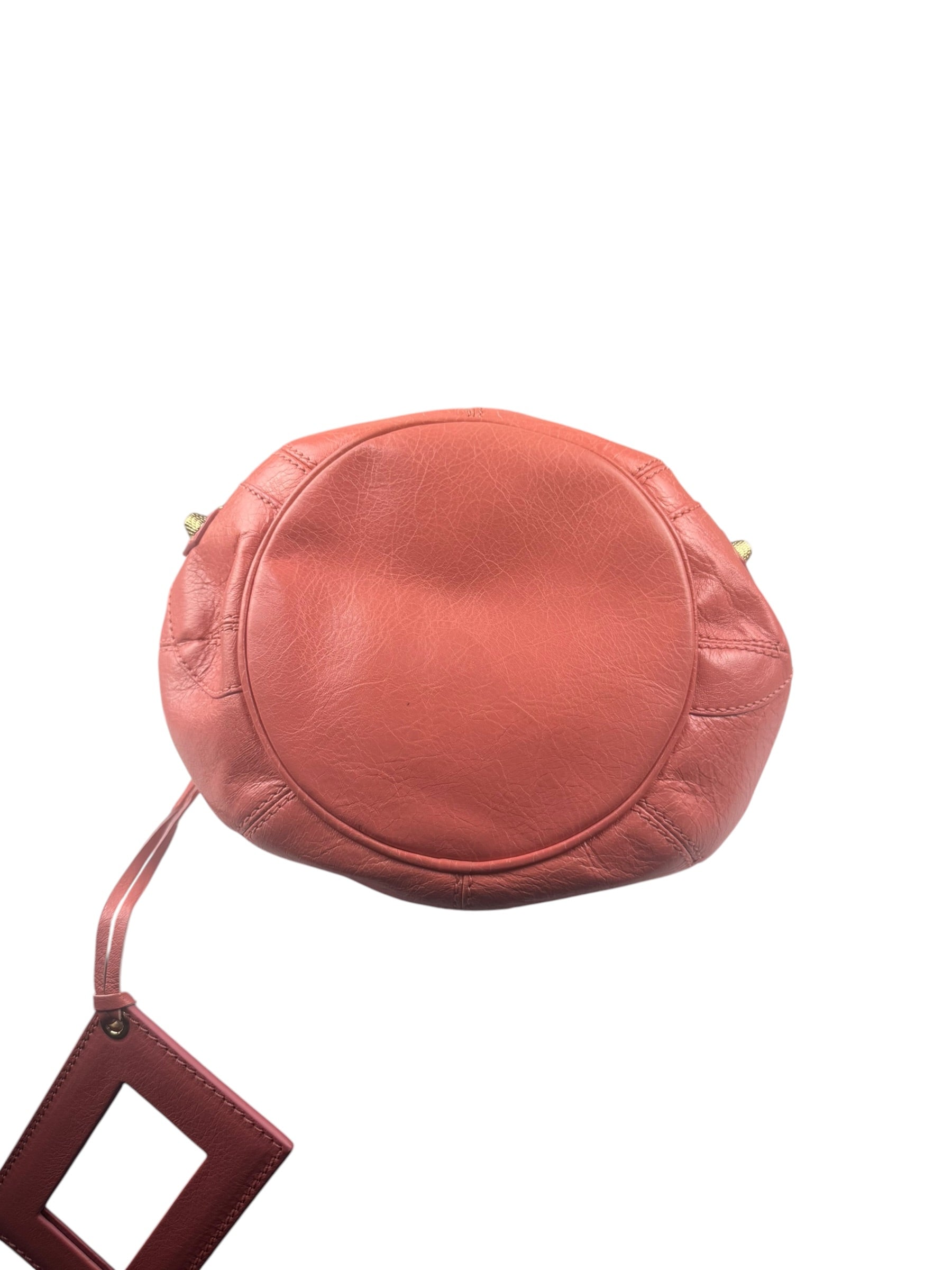 Balenciaga Pink Leather Agneau Small 21 Two-Way Bag