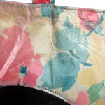 Chanel Floral Print CC Vinyl Tote 1994