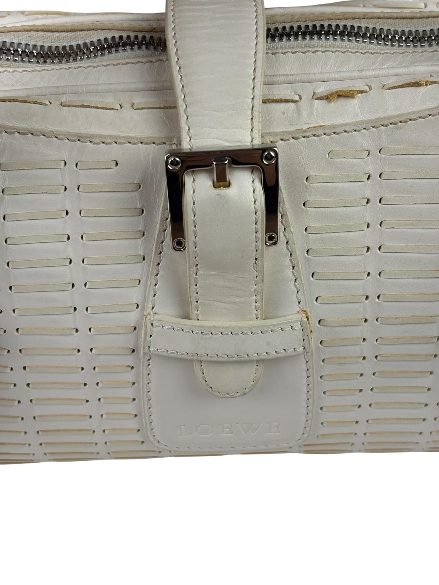 Loewe Vintage Off White Senda Bag