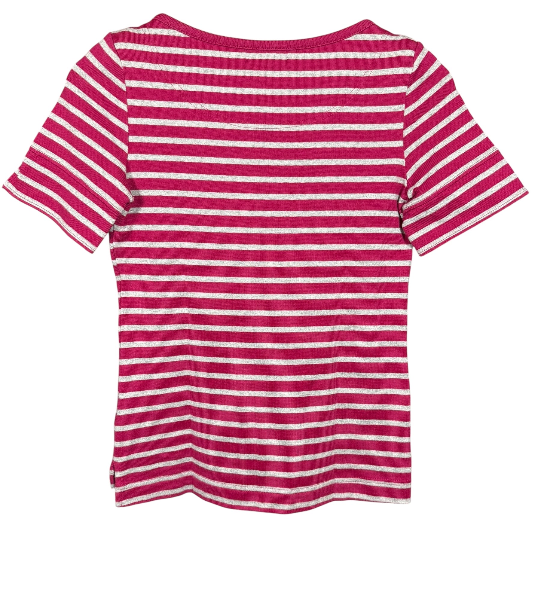 Burberry Blue Label Striped Logo Top