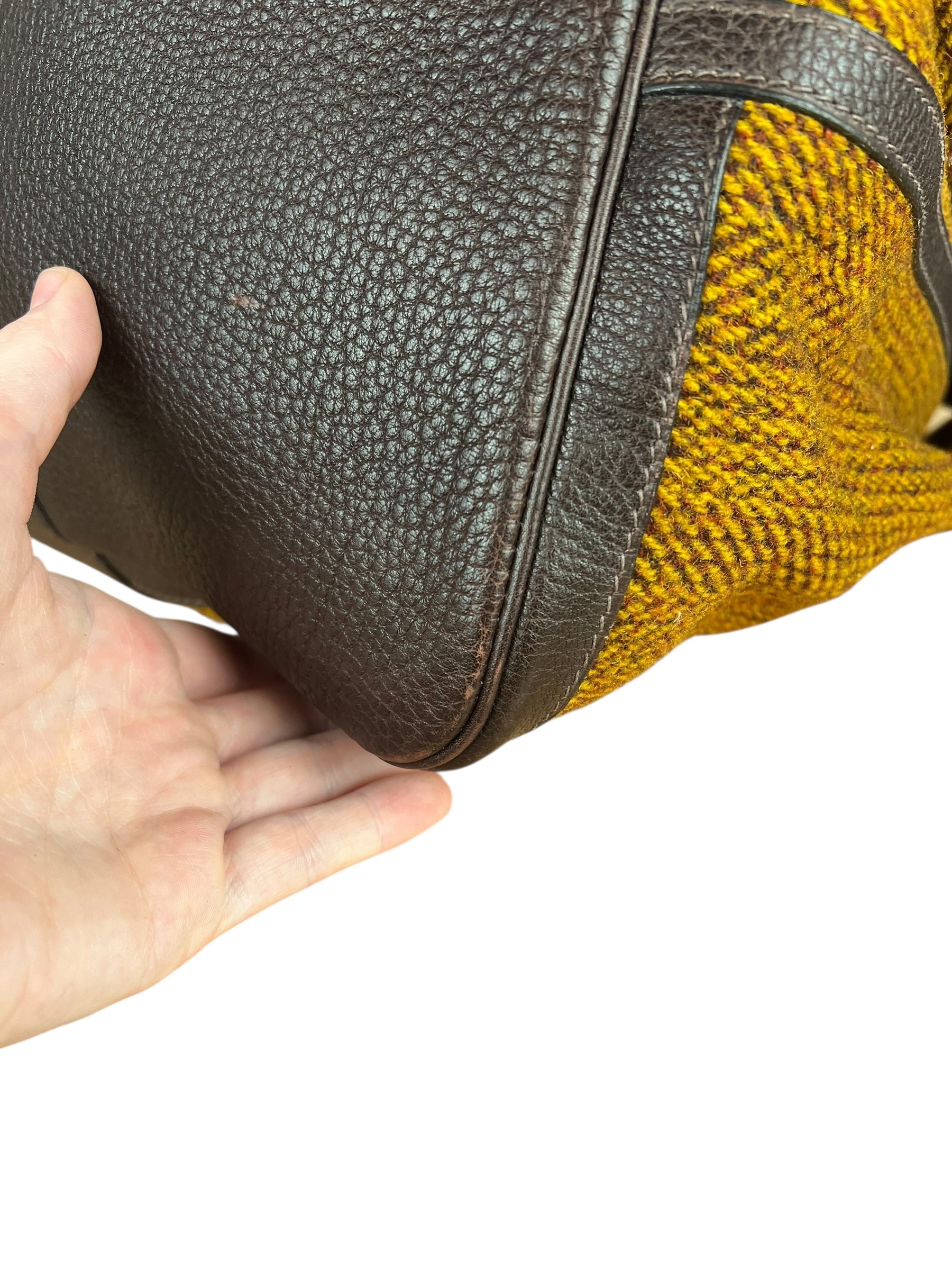 Hermes Garden Party 49 Brown Tweed 2003