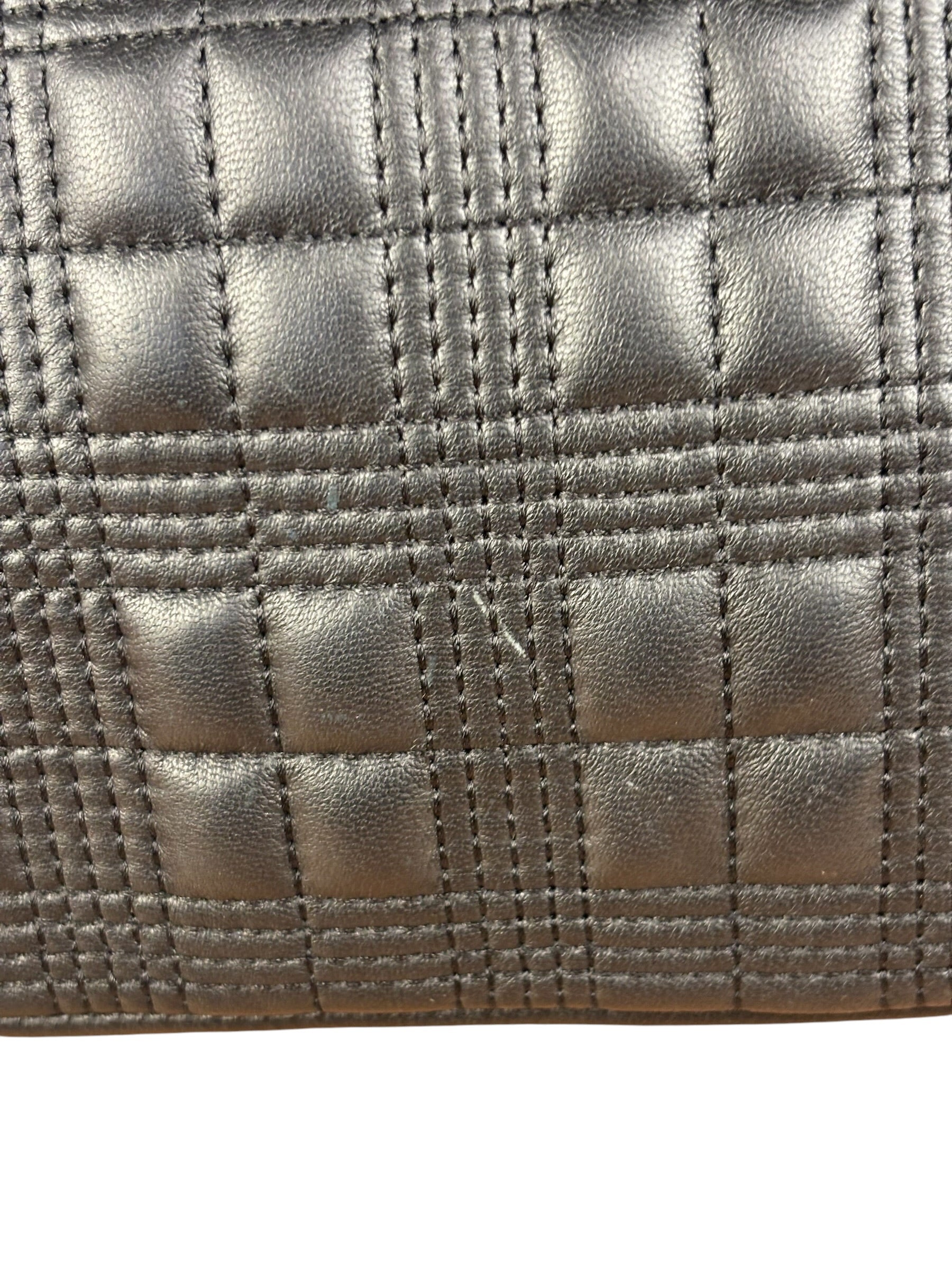 Burberry Black Quilted Leather Lola Shoulder Bag