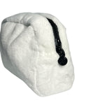 Chanel Beauty Soft White Cosmetic Pouch