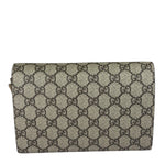 Gucci Beige Leather GG Dionysus Small Wallet On Chain