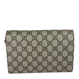 Gucci Beige Leather GG Dionysus Small Wallet On Chain