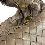 Bottega Veneta Brown Intrecciato Teen Jodie Hobo Bag