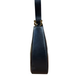 Salvatore Ferragamo Black Leather Hobo Bag