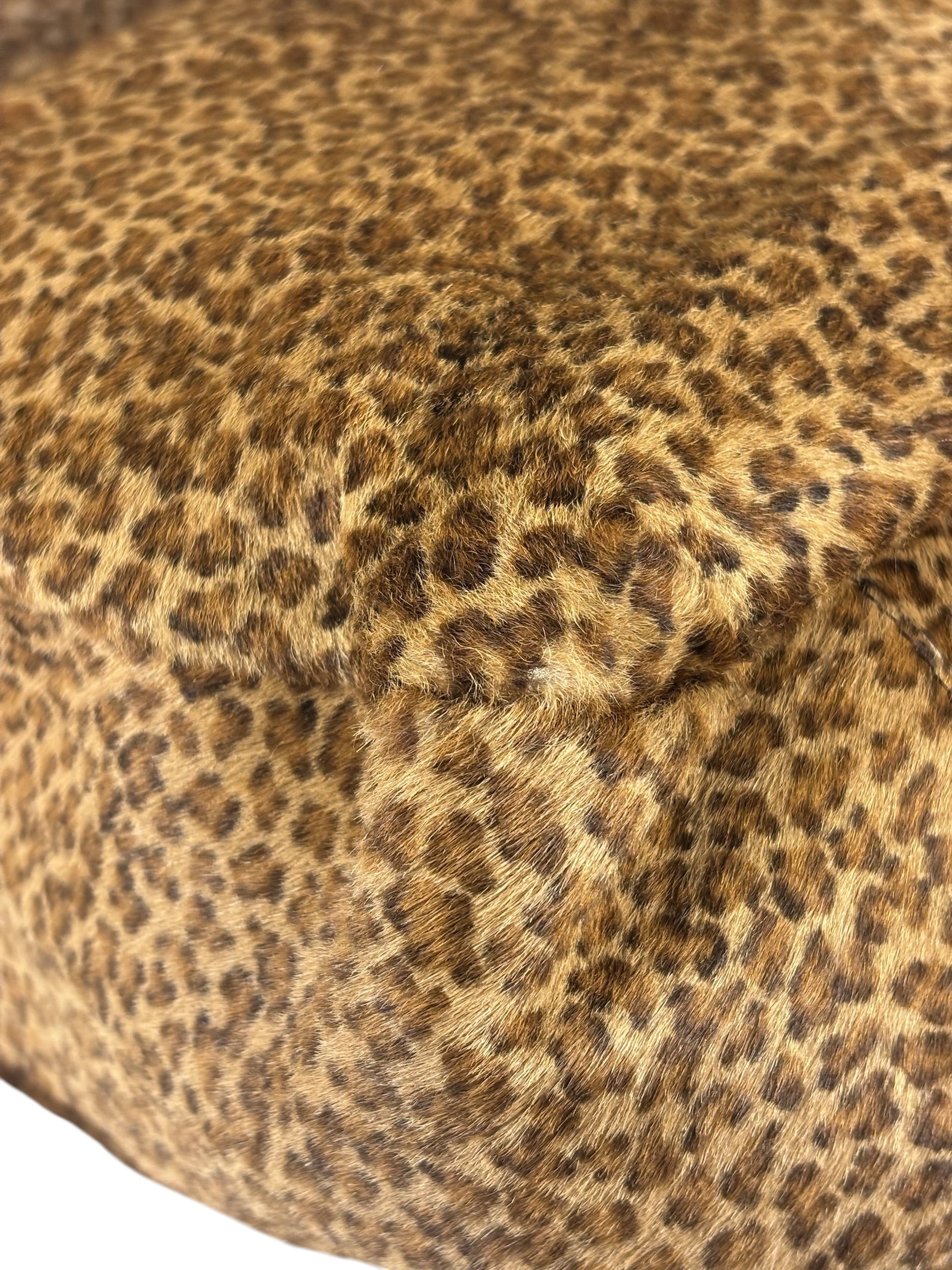 Bottega Veneta Vintage Leopard-Print Pony Hair Tote Bag