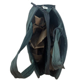Prada Green Tessuto Cloth Hand Bag
