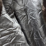 Moonbat Vintage Black Fox Fur Coat