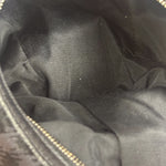 Burberry Black Tonal Check Maskell Hobo Bag