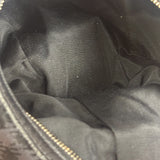 Burberry Black Tonal Check Maskell Hobo Bag