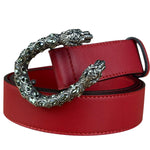 Gucci Dionysus Red Leather Belt