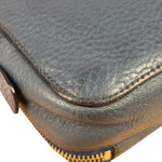 Prada Navy Blue Leather Camera Bag