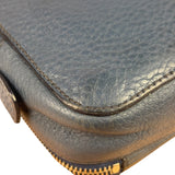Prada Navy Blue Leather Camera Bag