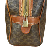 Celine Vintage Leather Macadam Dome Hand Bag