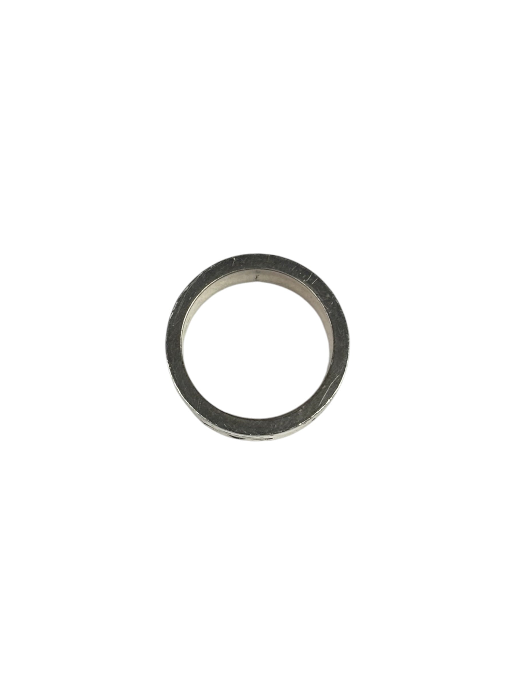 Gucci x Adidas GG Engraved Wide Ring