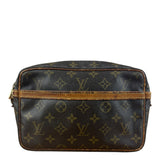 Louis Vuitton Canvas Monogram Compiegne Clutch 28