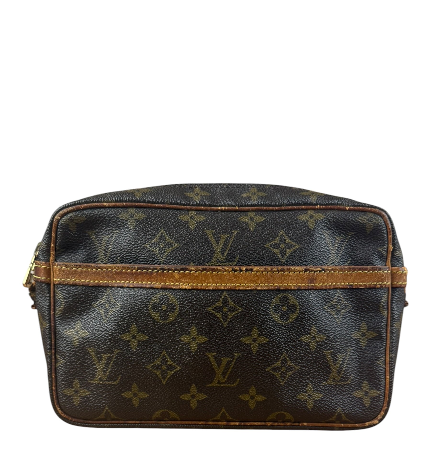 Louis Vuitton Canvas Monogram Compiegne Clutch 28