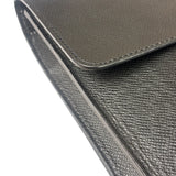 Louis Vuitton Black Leather Taiga Minuto Documents Portfolio