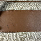 Christian Dior Vintage Beige Honeycomb Boston Bag