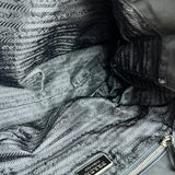 Prada Black Nylon Mini Tote Handbag