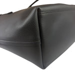 Coach Black Pebbled Leather Market Tote