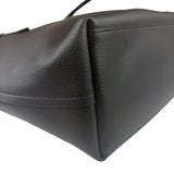 Coach Black Pebbled Leather Market Tote