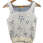 Christian Dior Polka Dot Sleeveless Sweater