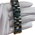 Gucci 2305L Black Dial Stainless Chain Band