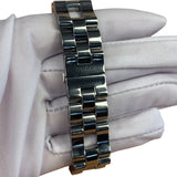 Gucci 2305L Black Dial Stainless Chain Band