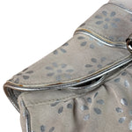 Celine Grey/Silver Suede/Leather Daisy Pochette