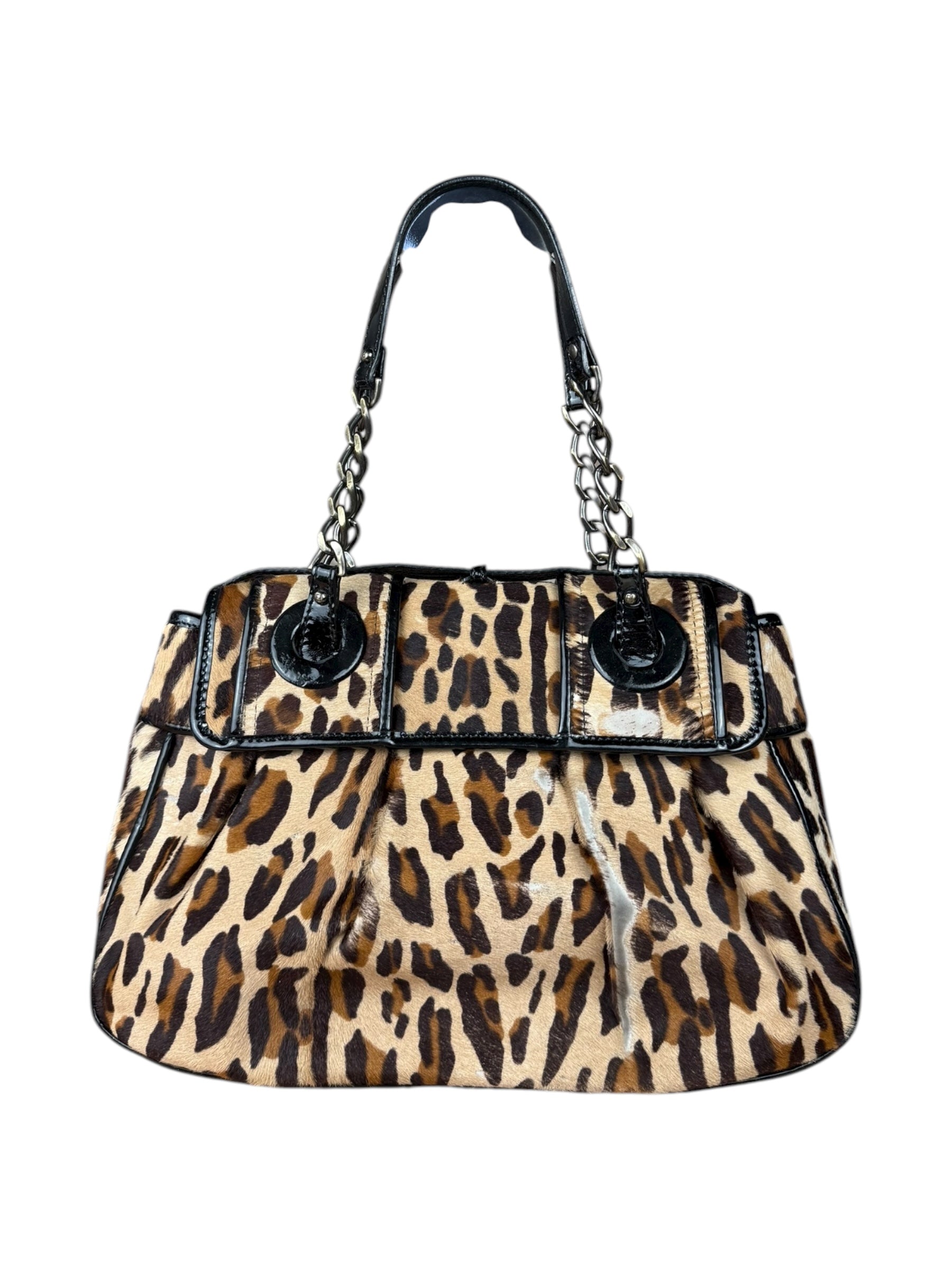 Fendi Leopard Print B Bag