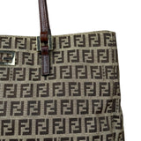 Fendi FF Canvas Top Handle Tote